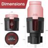 imageAUJEN Cup Holder Expander for Car  Upgraded Extender Cup Holder wOffset Option Adjustable Car Cup Holder Expander Versatile Car AccessoriesLarge Bottles ampamp Big Drinks1 Pieces1